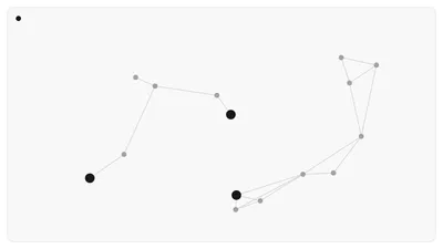 Network graph of violet and cyan nodes connected by faint lines, representing distributed open model deployment